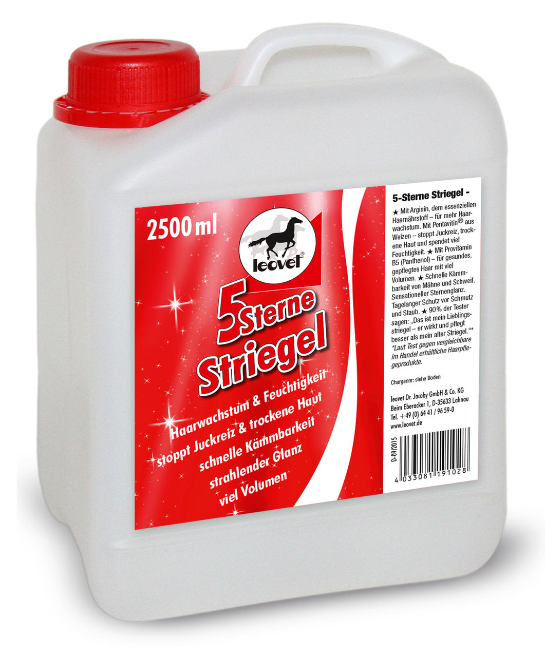 leovet 5 Sterne Striegel Booster - 2500 ml