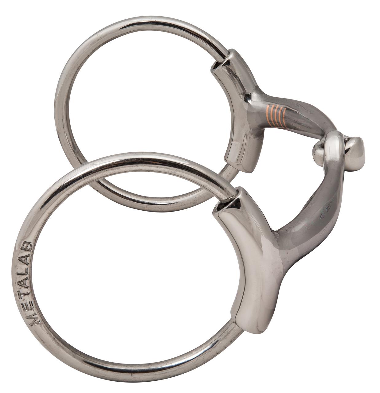 METALAB BF O-Ring Snaffle mit Blockiersystem