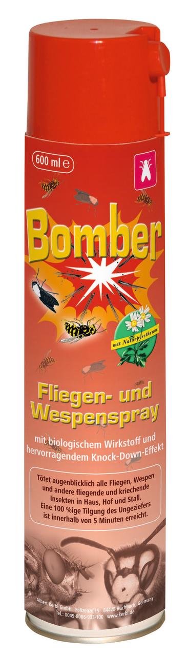 Kerbl Fliegen- und Wespenspray Bomber 600 ml