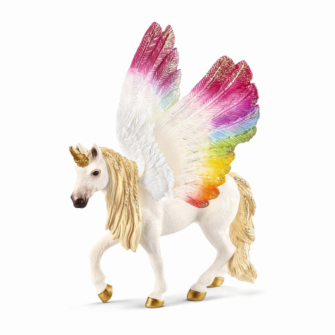 Schleich Geflügeltes Regenbogeneinhorn