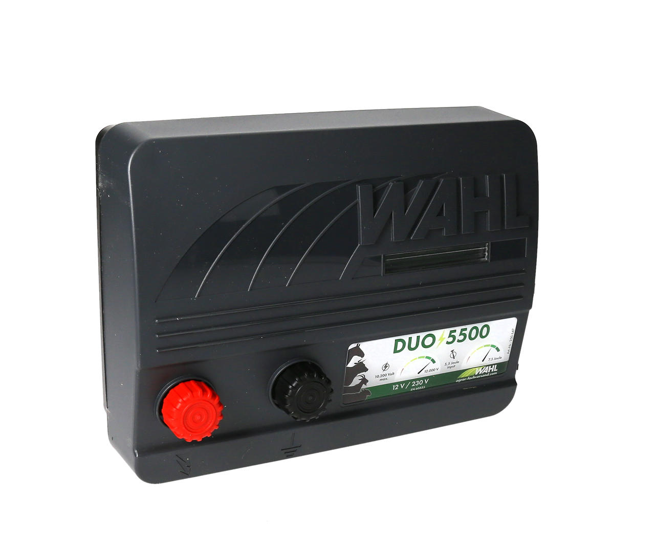 WAHL-Hausmarke DUO 5500 - 12 V / 230 V Weidezaungerät