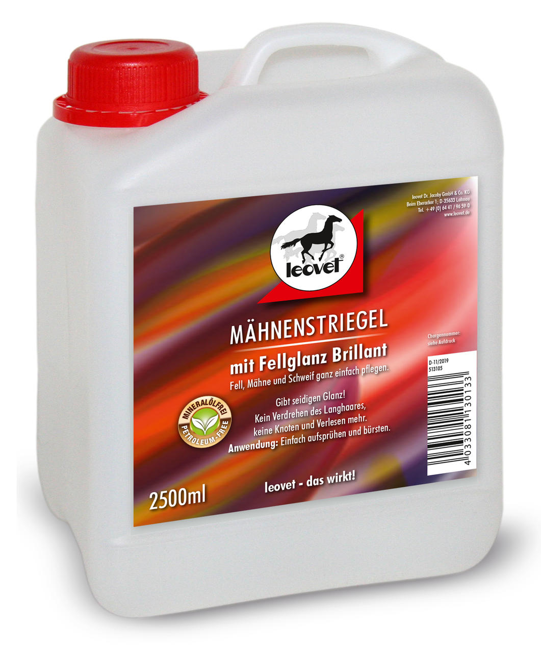 leovet Leovet Mähnenstriegel 2500 ml