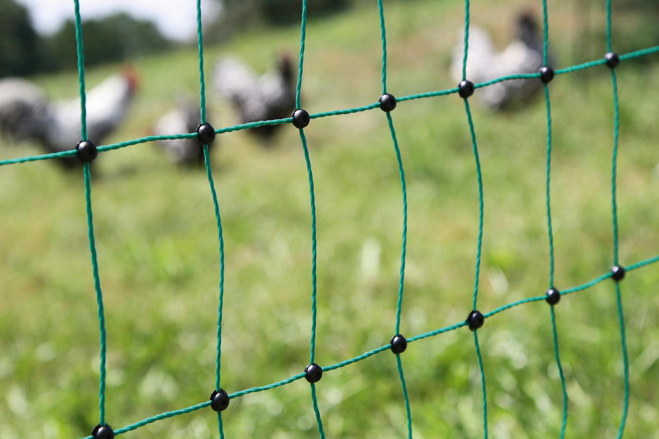 Kerbl PoultryNet Hühnerzaun 106cm, 15m lang