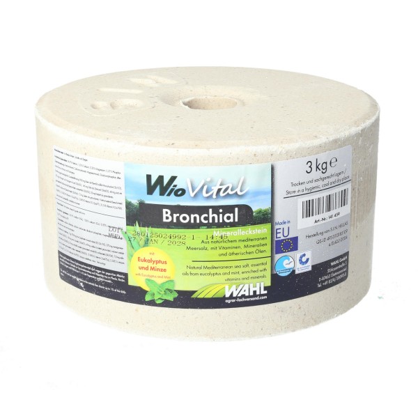 WAHL-Hausmarke WioVital Bronchial Leckstein - 3 kg